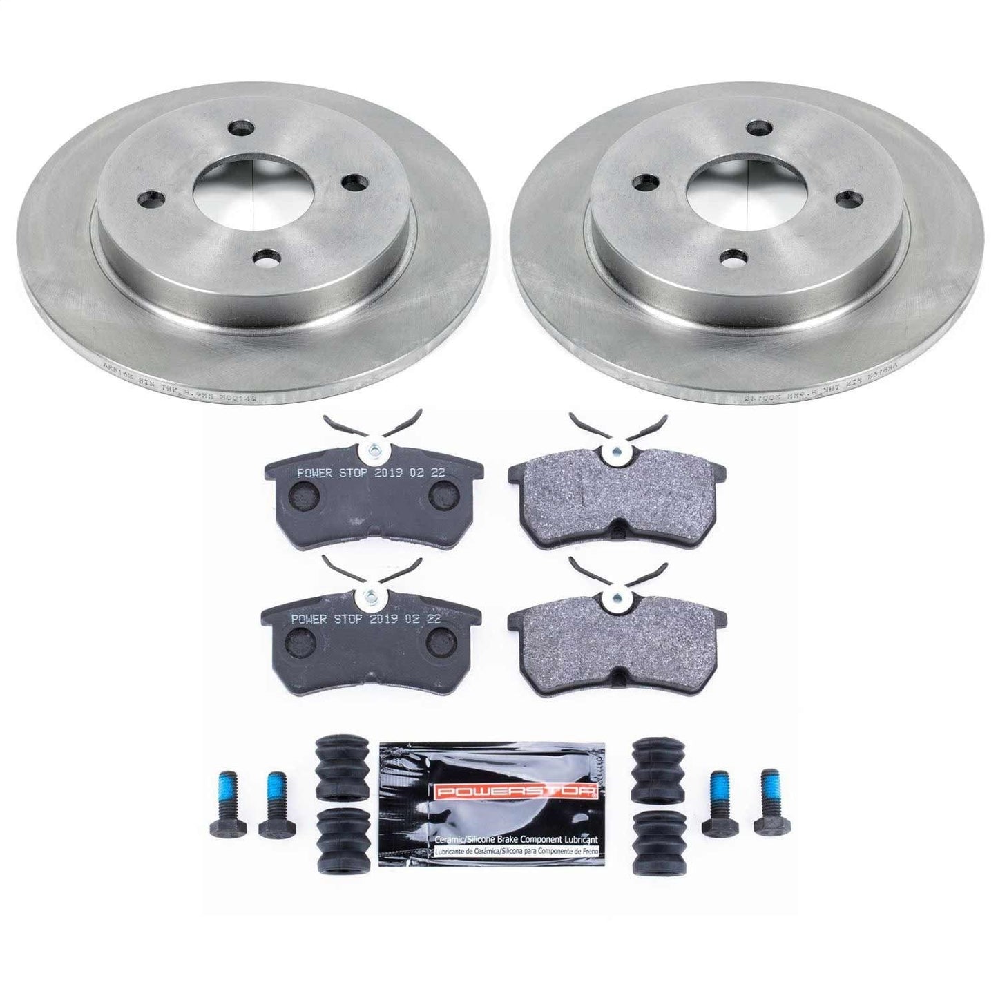 PowerStop 14-19 Ford Fiesta Rear Track Day Brake Kit (TDBK1363)