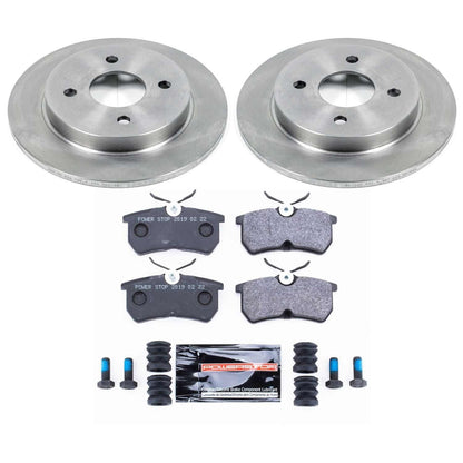 PowerStop 14-19 Ford Fiesta Rear Track Day Brake Kit (TDBK1363)
