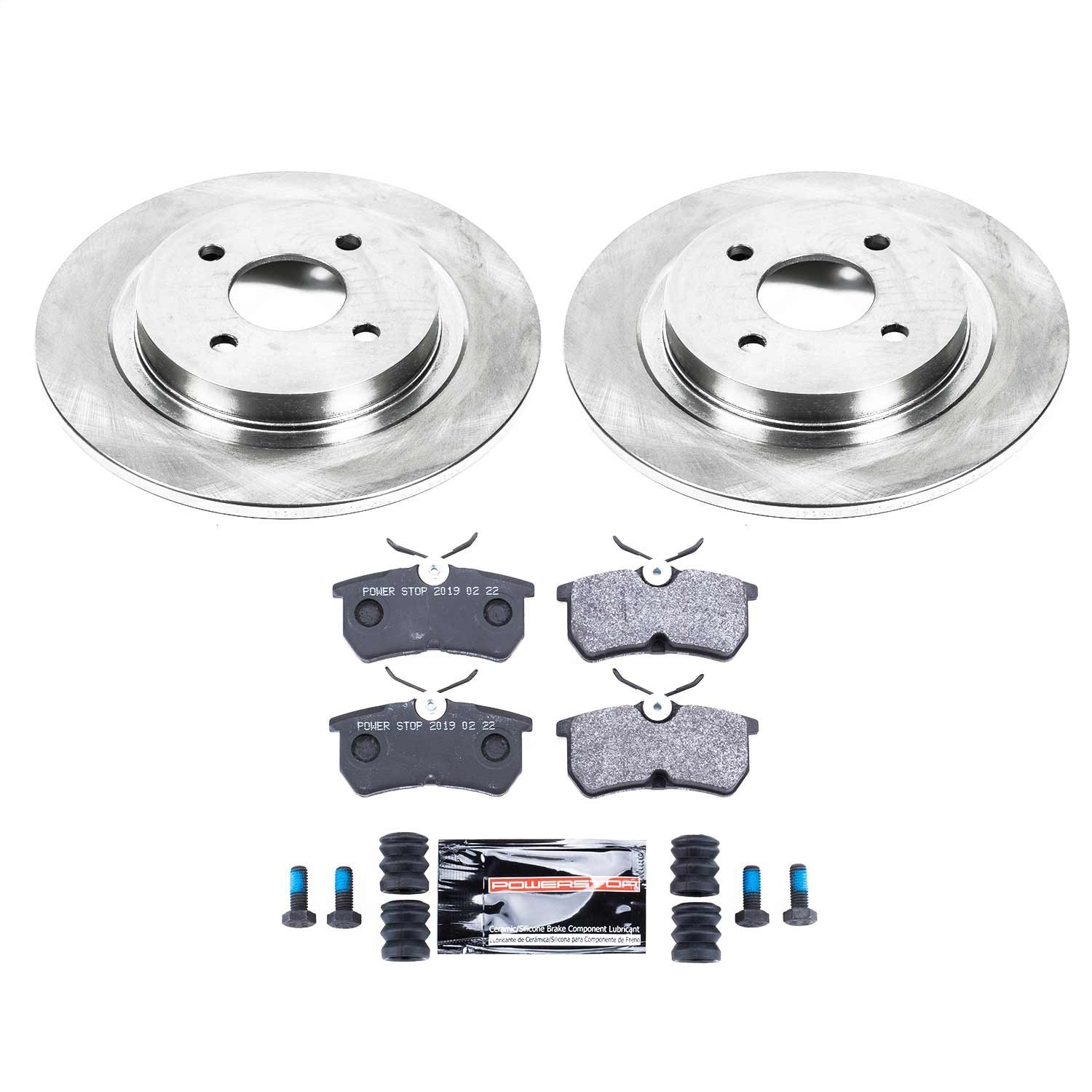 PowerStop Rear Track Day Brake Kit | 2002–2004 Ford Focus (TDBK1376)