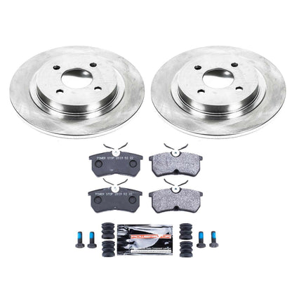 PowerStop Rear Track Day Brake Kit | 2002–2004 Ford Focus (TDBK1376)