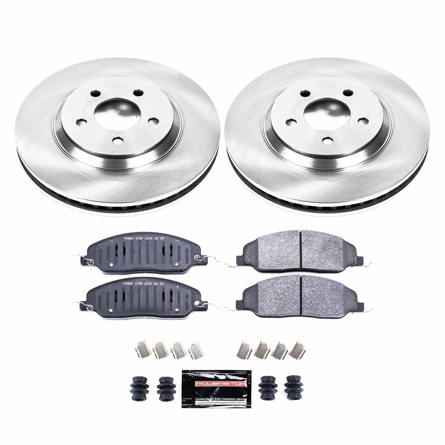 PowerStop 05-10 Ford Mustang Front Track Day Brake Kit (TDBK1380)