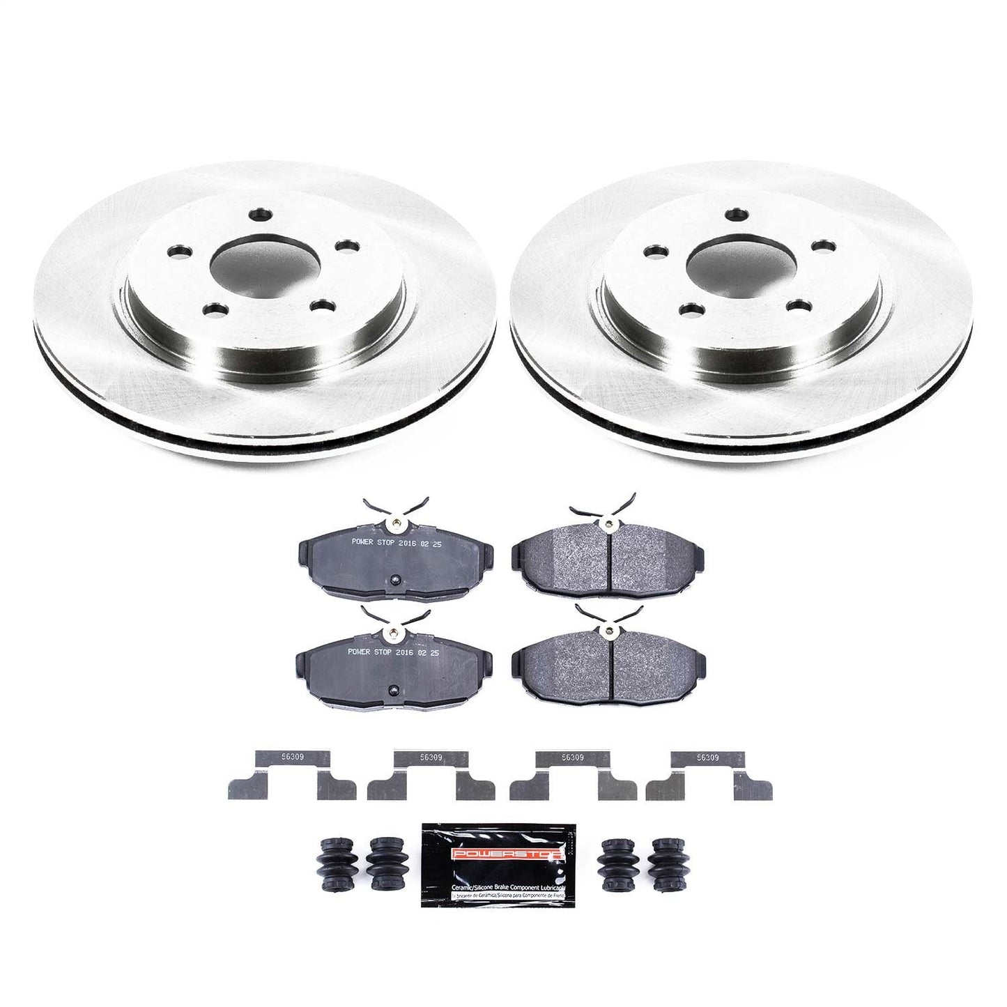 PowerStop 05-11 Ford Mustang Rear Track Day Brake Kit (TDBK1384)