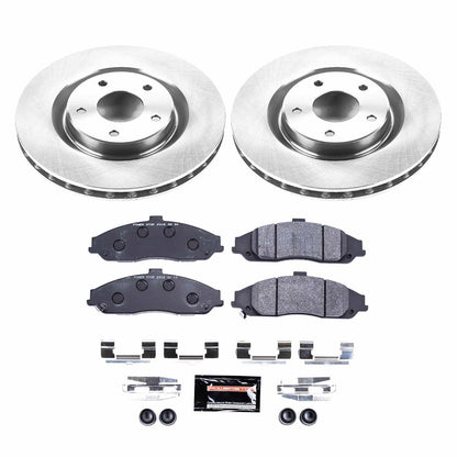 PowerStop 05-07 Cadillac XLR Front Track Day Brake Kit (TDBK1417)