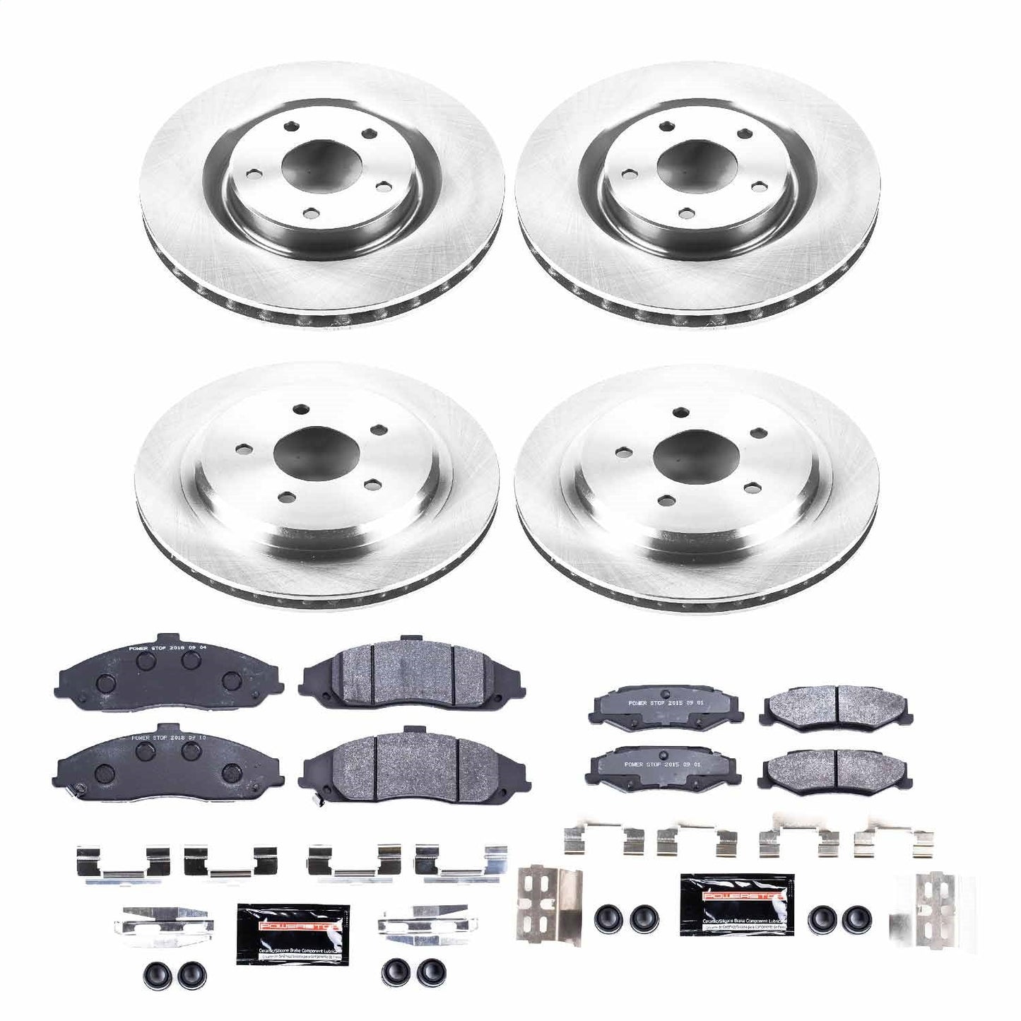 PowerStop 05-07 Cadillac XLR Front & Rear Track Day Brake Kit (TDBK1418)