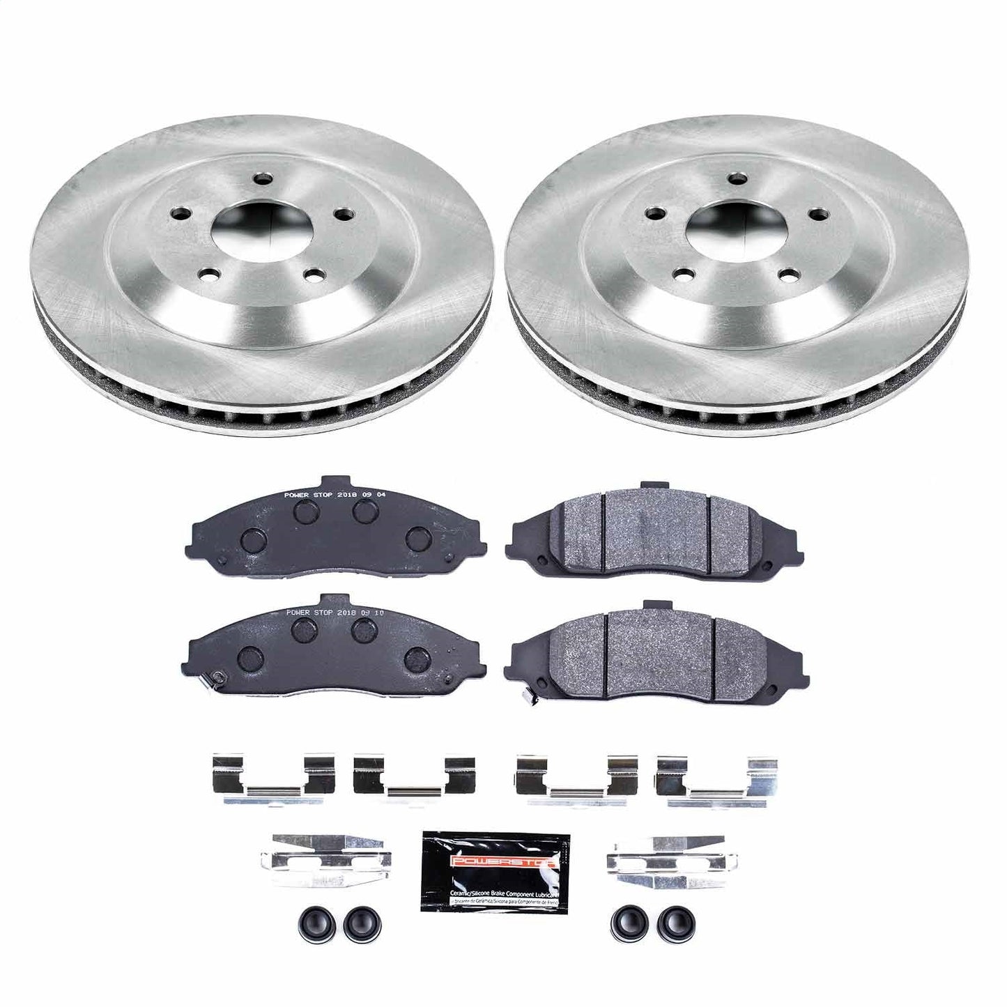 PowerStop 2004 Cadillac XLR Front Track Day Brake Kit (TDBK1559)