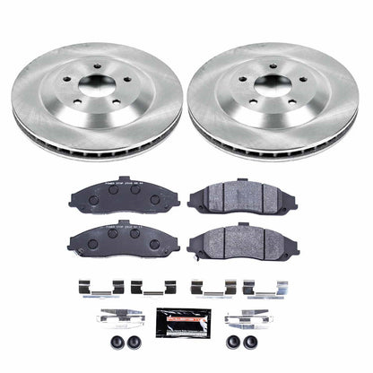 PowerStop 2004 Cadillac XLR Front Track Day Brake Kit (TDBK1559)