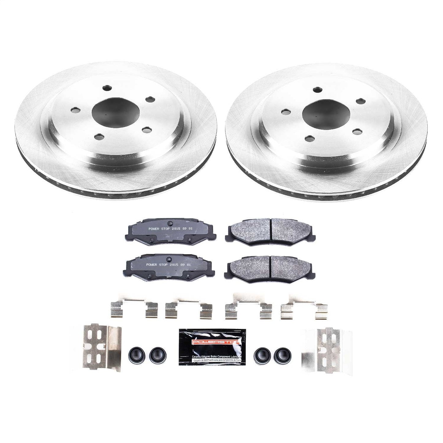 PowerStop 04-09 Cadillac XLR Rear Track Day Brake Kit (TDBK1563)