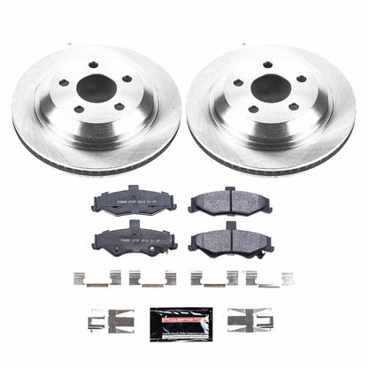PowerStop 98-02 Chevrolet Camaro Rear Track Day Brake Kit (TDBK1568)