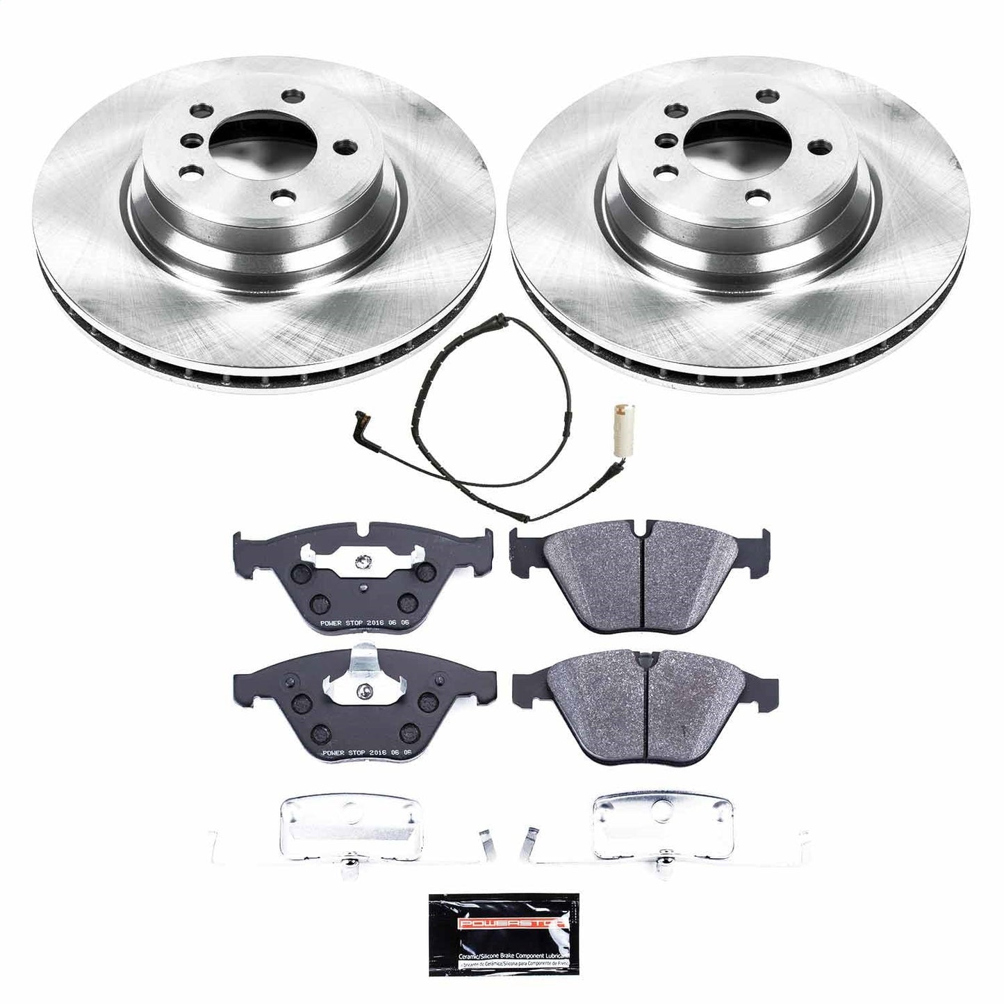 PowerStop 02-05 BMW 745i Front Track Day Brake Kit (TDBK2054)