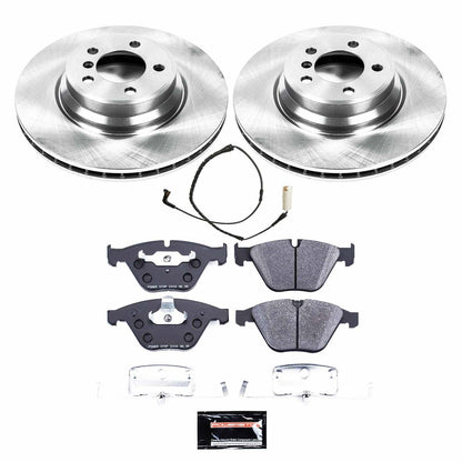 PowerStop 02-05 BMW 745i Front Track Day Brake Kit (TDBK2054)
