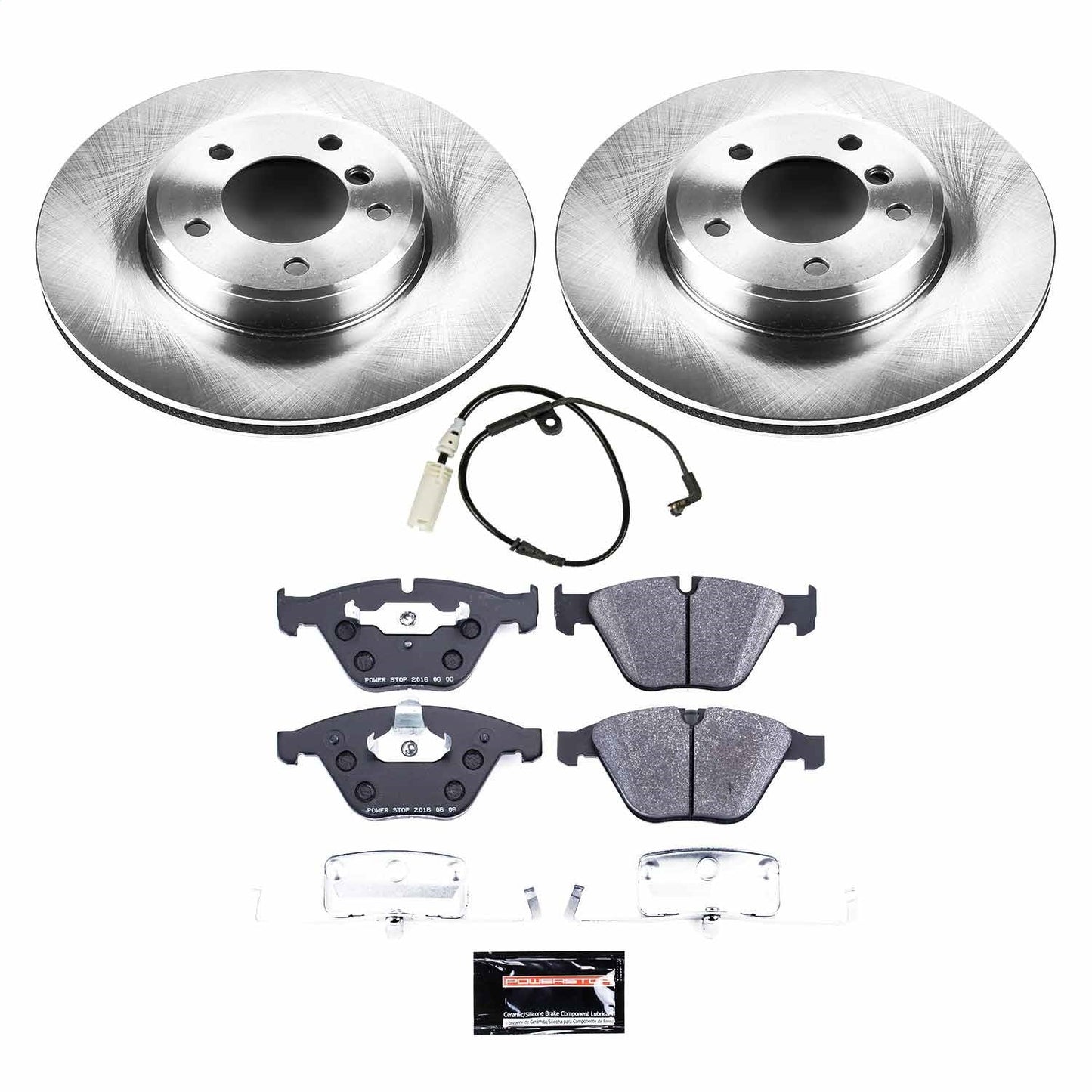 PowerStop 04-06 BMW 525i Front Track Day Brake Kit (TDBK2110)