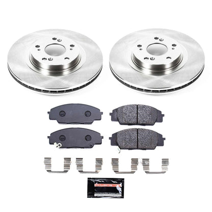 PowerStop 02-06 Acura RSX Front Track Day Brake Kit (TDBK2439)