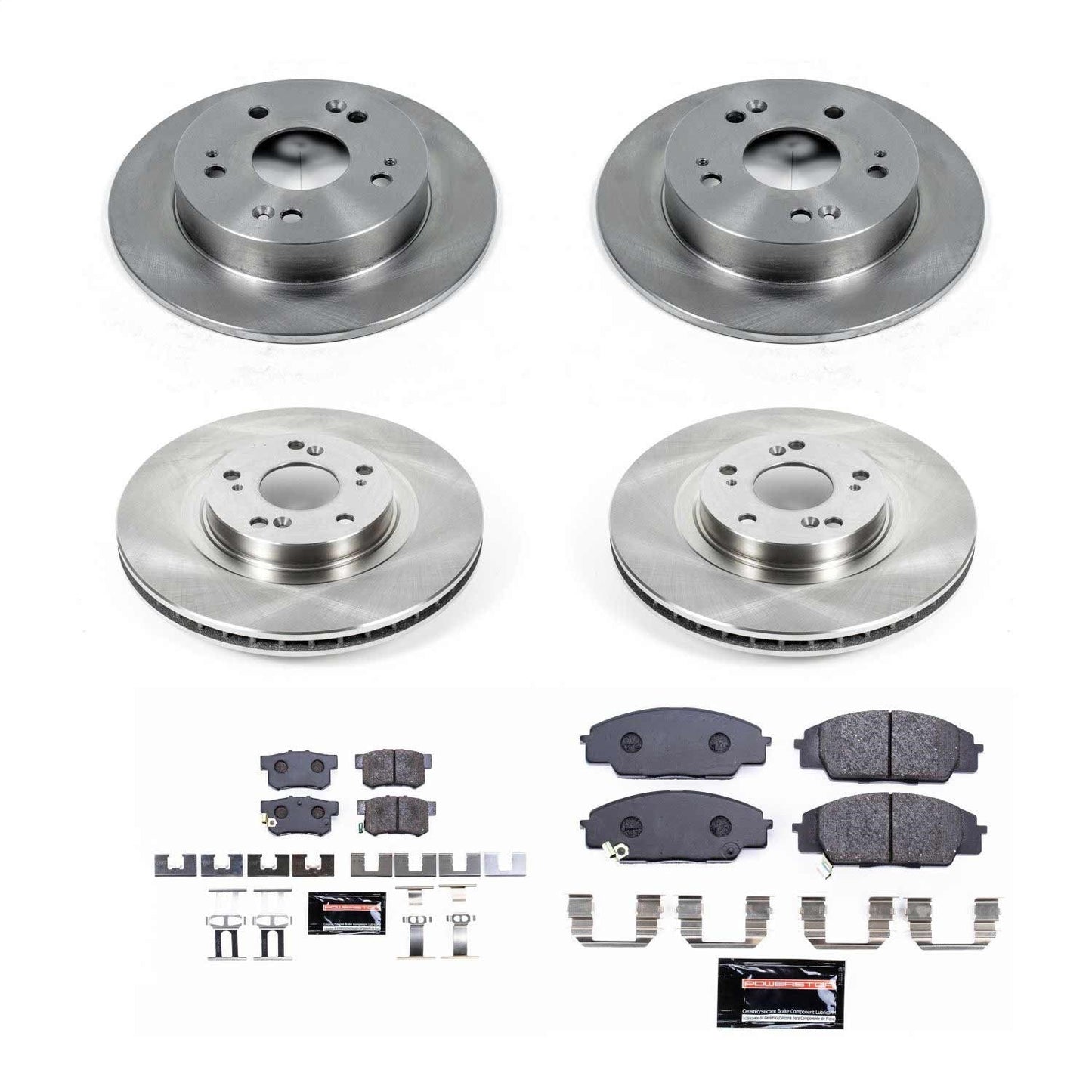 PowerStop 06-11 Honda Civic Front & Rear Track Day Brake Kit (TDBK2440)