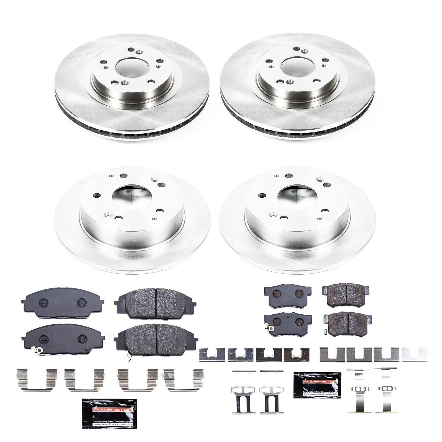 PowerStop 02-06 Acura RSX Front & Rear Track Day Brake Kit (TDBK2441)