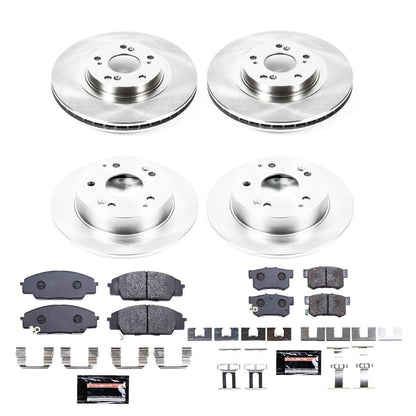 PowerStop 02-06 Acura RSX Front & Rear Track Day Brake Kit (TDBK2441)