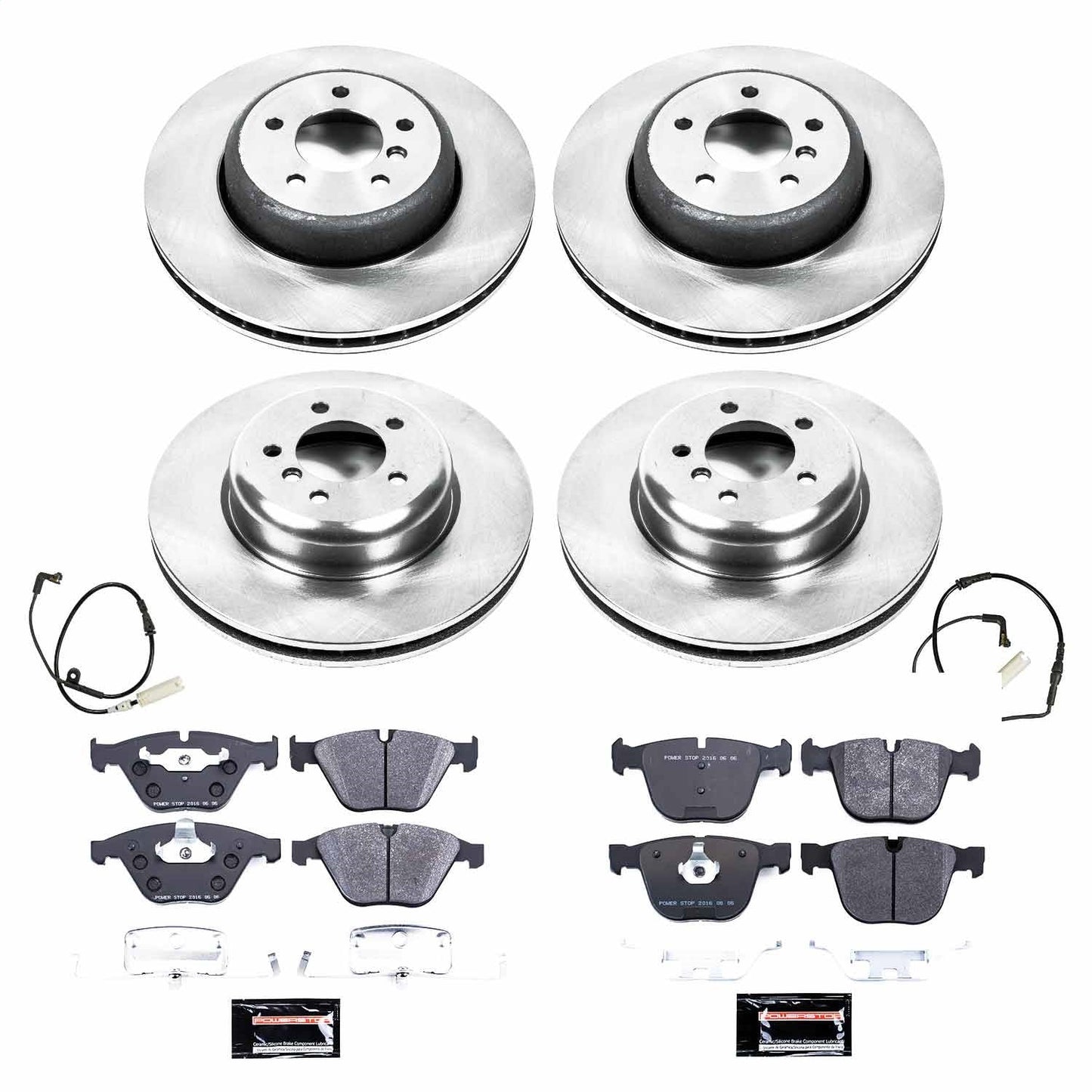 PowerStop 08-10 BMW 535i Front & Rear Track Day Brake Kit (TDBK2877)