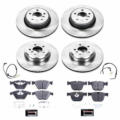 PowerStop 08-10 BMW 535i Front & Rear Track Day Brake Kit (TDBK2877)
