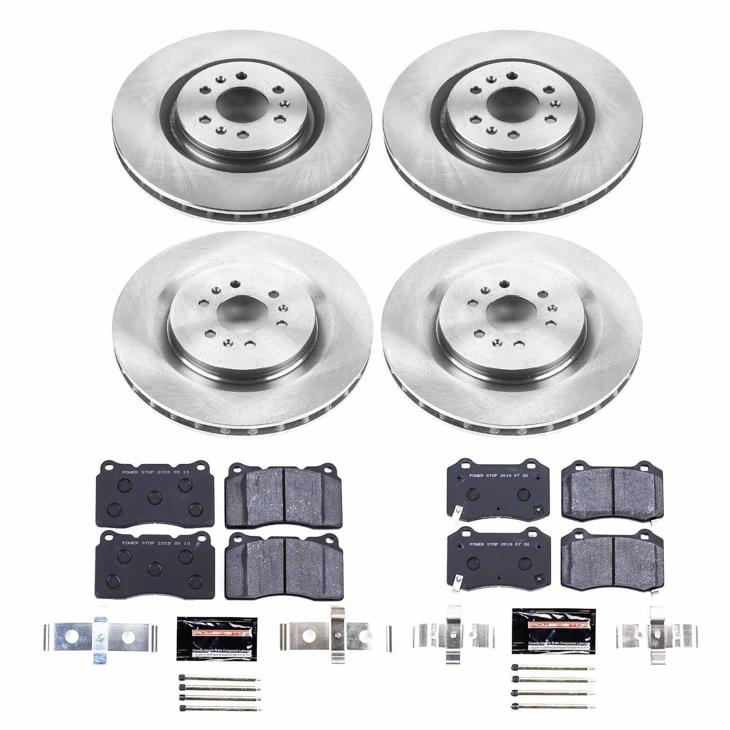 PowerStop 04-07 Cadillac CTS Front & Rear Track Day Brake Kit (TDBK2881)