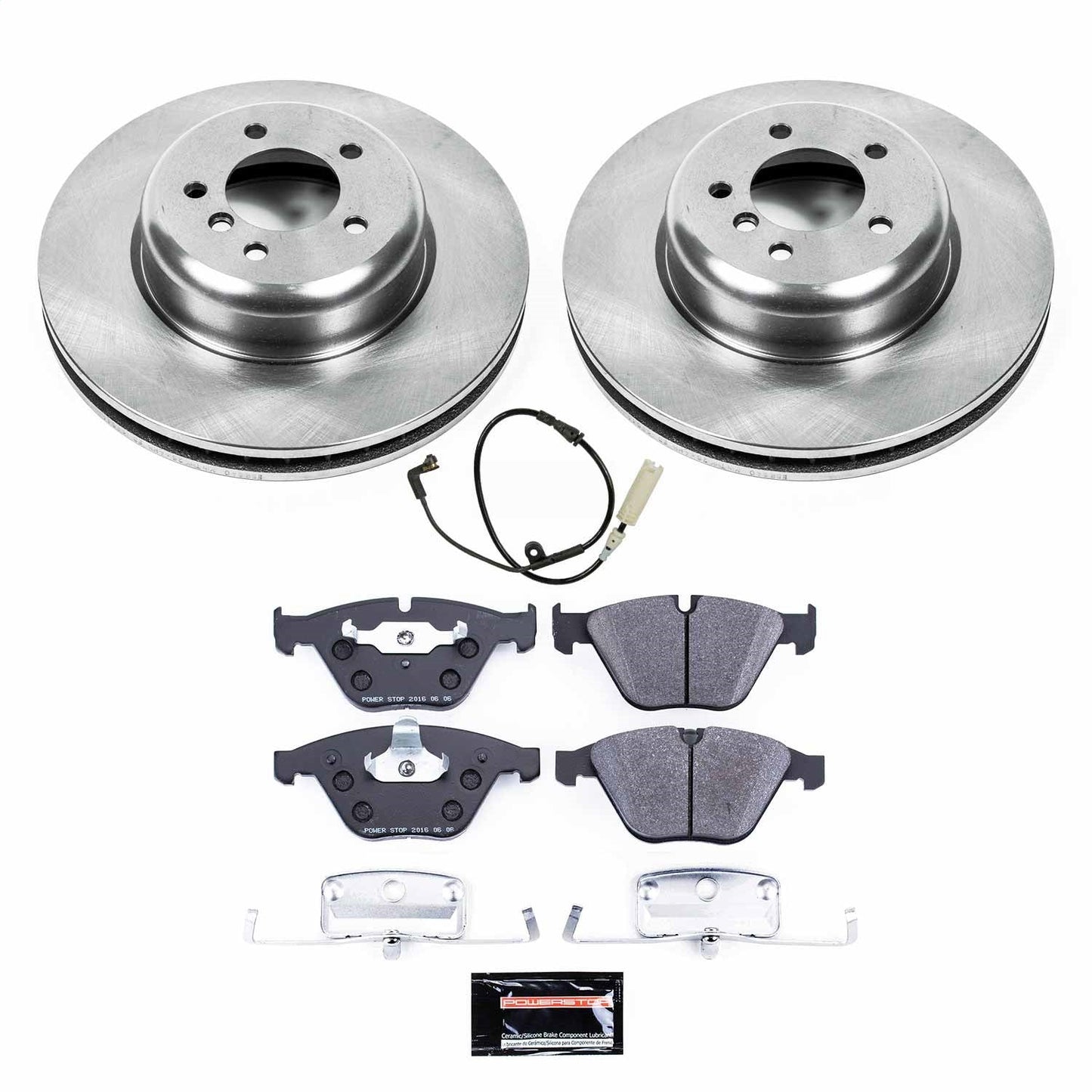 PowerStop 08-10 BMW 535i Front Track Day Brake Kit (TDBK2918)