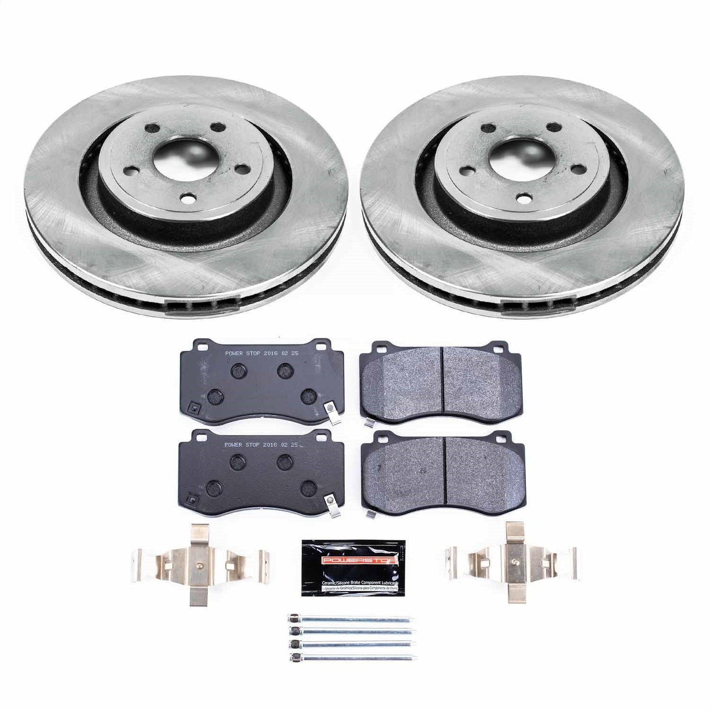 PowerStop 06-10 Jeep Grand Cherokee Front Track Day Brake Kit (TDBK2924)