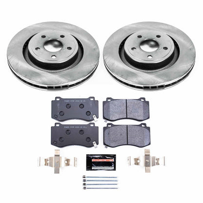 PowerStop 06-10 Jeep Grand Cherokee Front Track Day Brake Kit (TDBK2924)