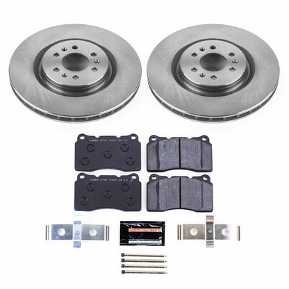 PowerStop 04-07 Cadillac CTS Front Track Day Brake Kit (TDBK2944)