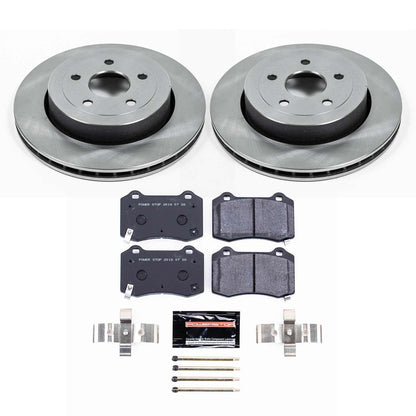 PowerStop 06-10 Jeep Grand Cherokee Rear Track Day Brake Kit (TDBK2949)