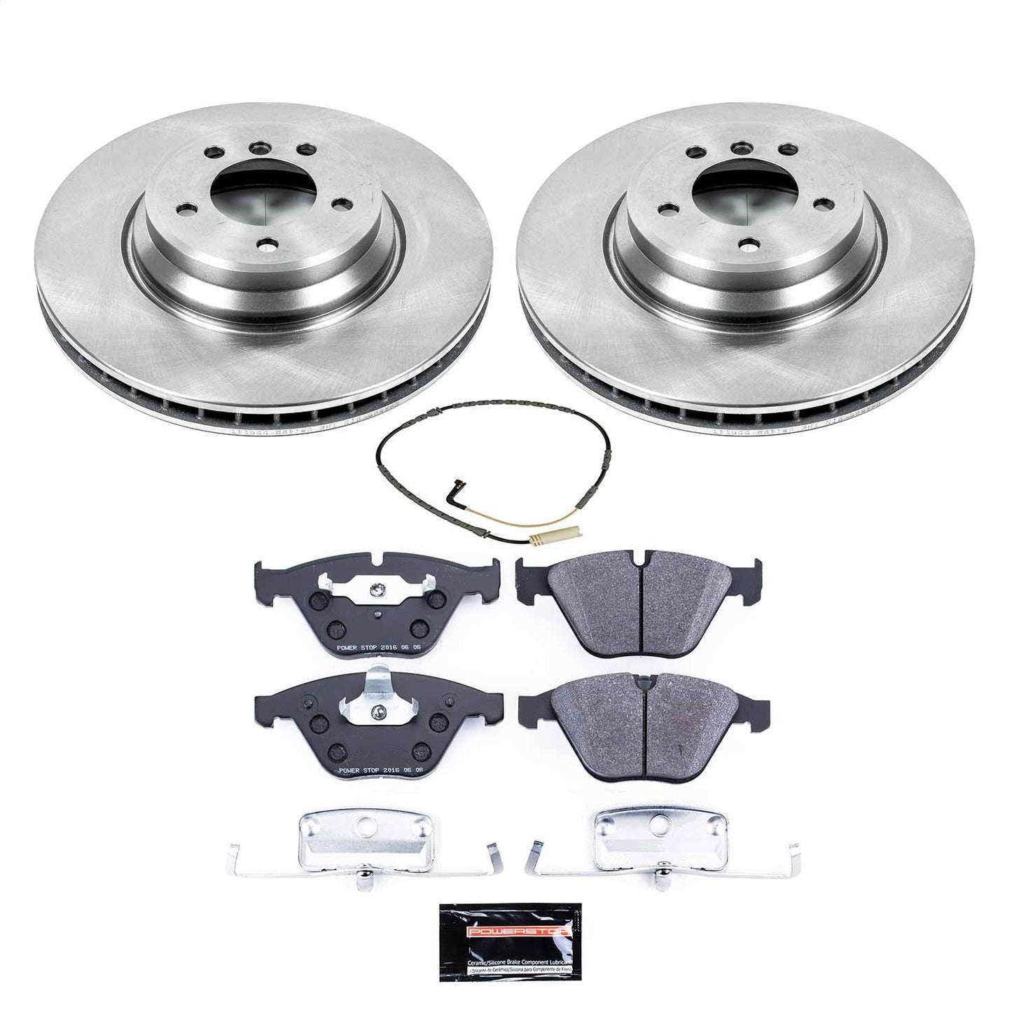 PowerStop 2009 BMW 335i xDrive Front Track Day Brake Kit (TDBK3015)