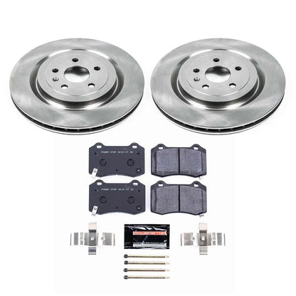 PowerStop 09-15 Cadillac CTS Rear Track Day Brake Kit (TDBK3019)