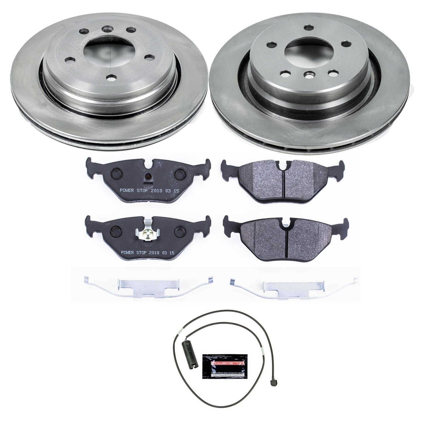 PowerStop 98-02 BMW Z3 Rear Track Day Brake Kit (TDBK3030)