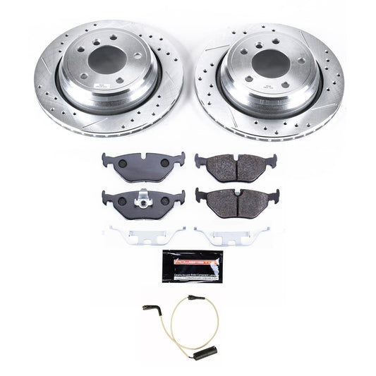 PowerStop 97-03 BMW 540i Rear Track Day Brake Kit (TDBK3125)