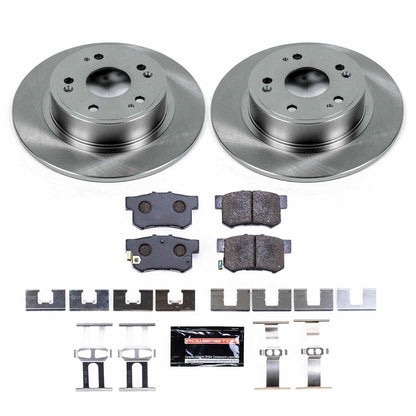 PowerStop 16-18 Acura ILX Rear Track Day Brake Kit (TDBK3128)