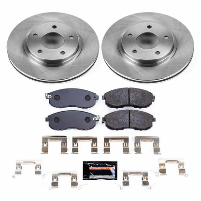 PowerStop 99-01 Nissan Maxima Front Track Day Brake Kit (TDBK3137)