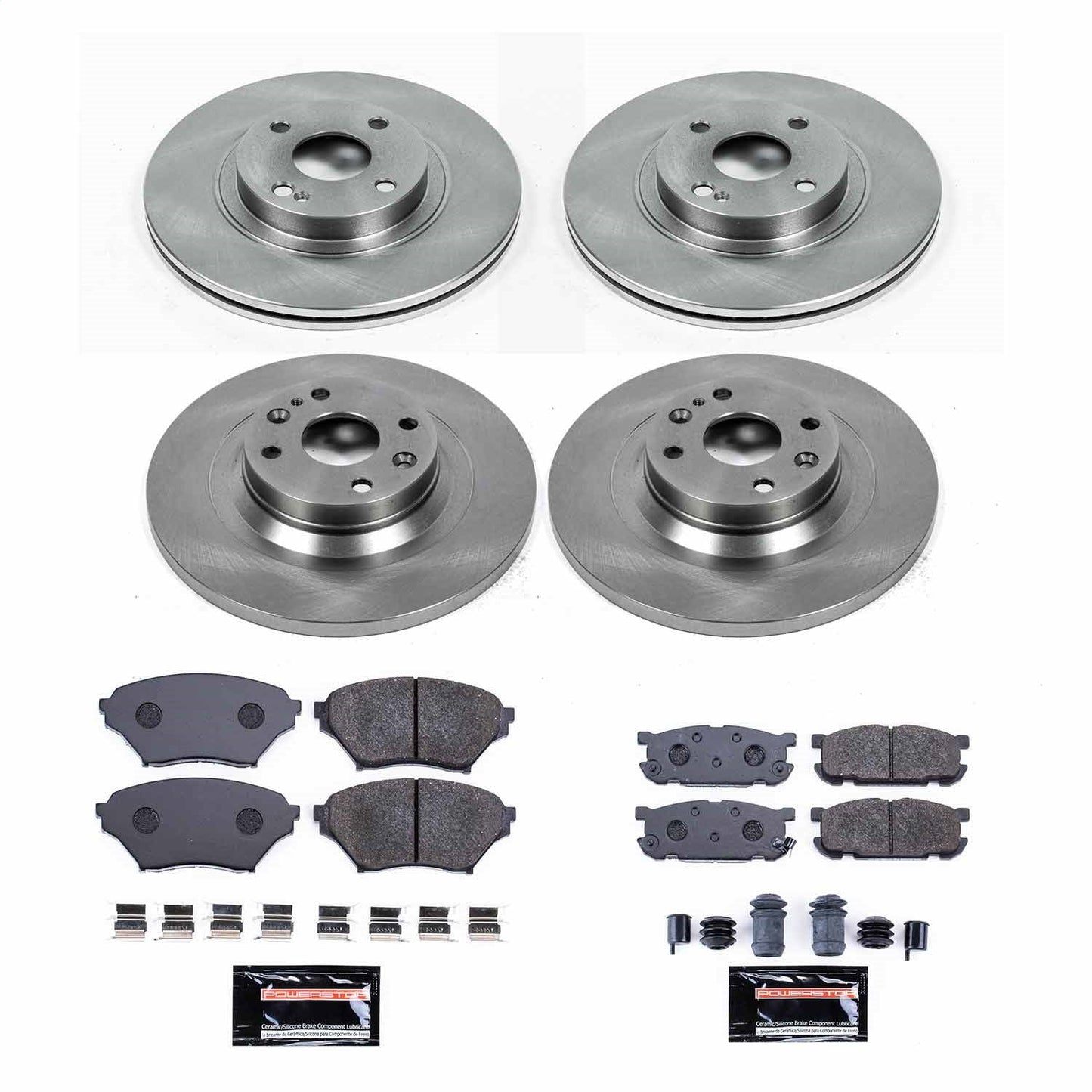 PowerStop 01-05 Mazda Miata Front & Rear Track Day Brake Kit (TDBK4468)
