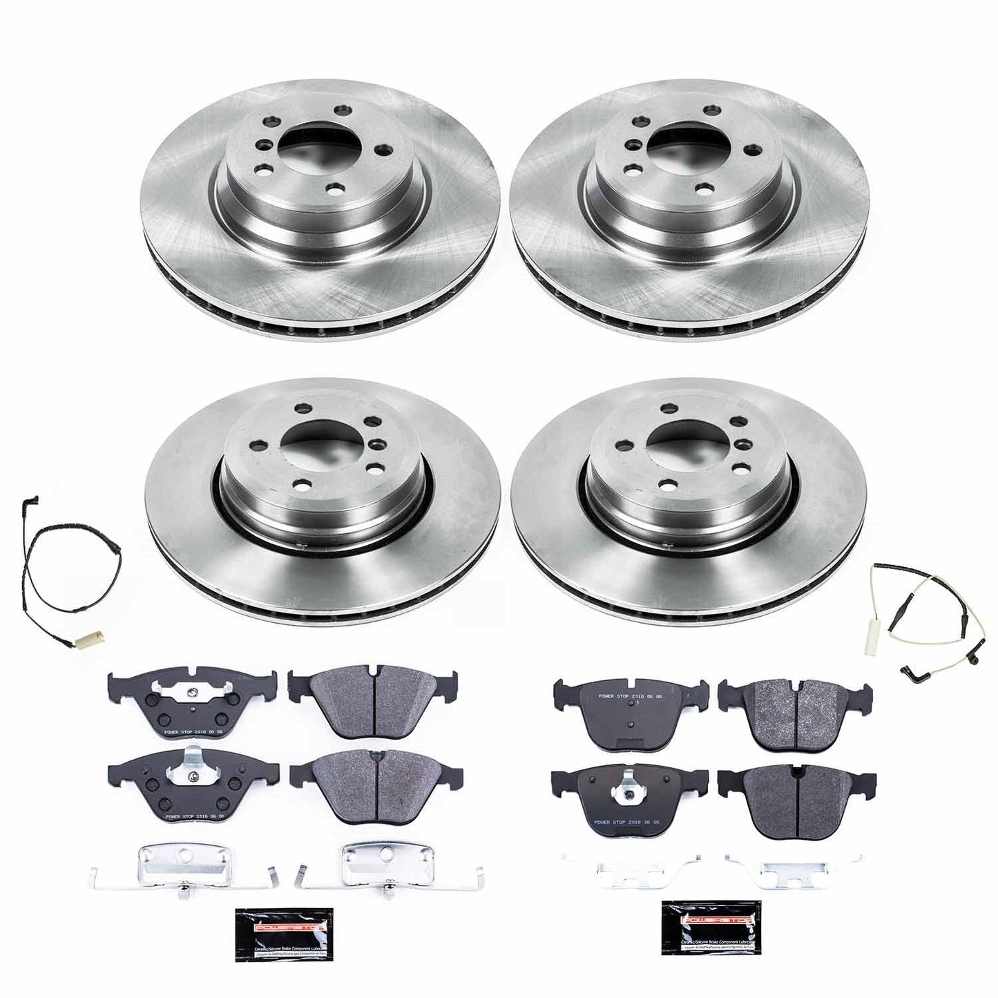 PowerStop 06-08 BMW 750i Front & Rear Track Day Brake Kit (TDBK4479)