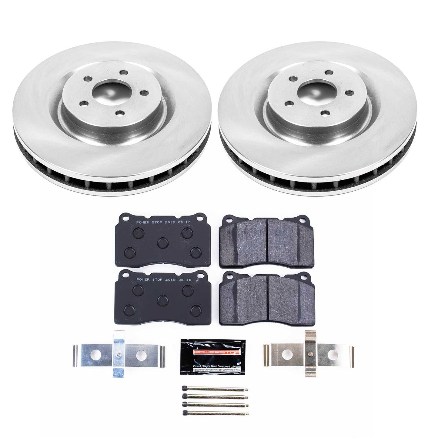 PowerStop 07-14 Ford Mustang Front Track Day Brake Kit (TDBK4547)