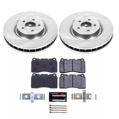 PowerStop 07-14 Ford Mustang Front Track Day Brake Kit (TDBK4547)