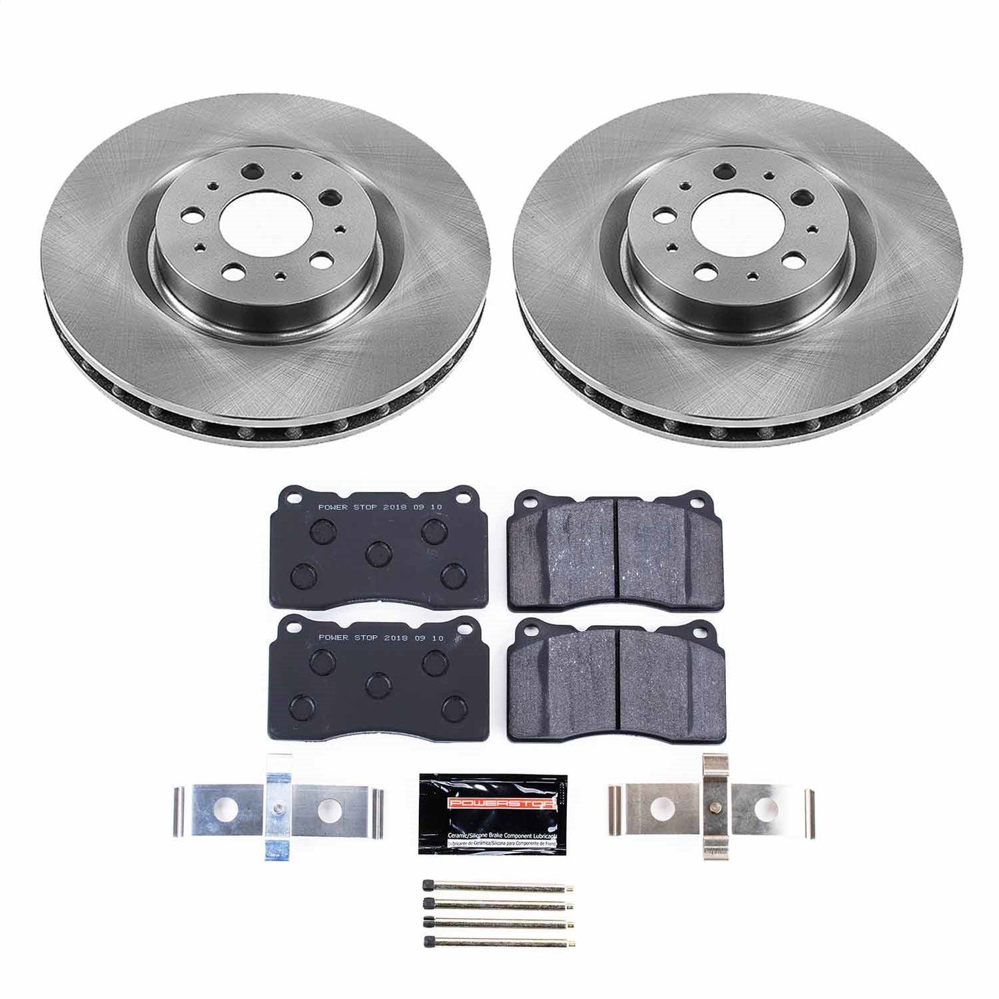 PowerStop 04-07 Volvo S60 Front Track Day Brake Kit (TDBK4548)