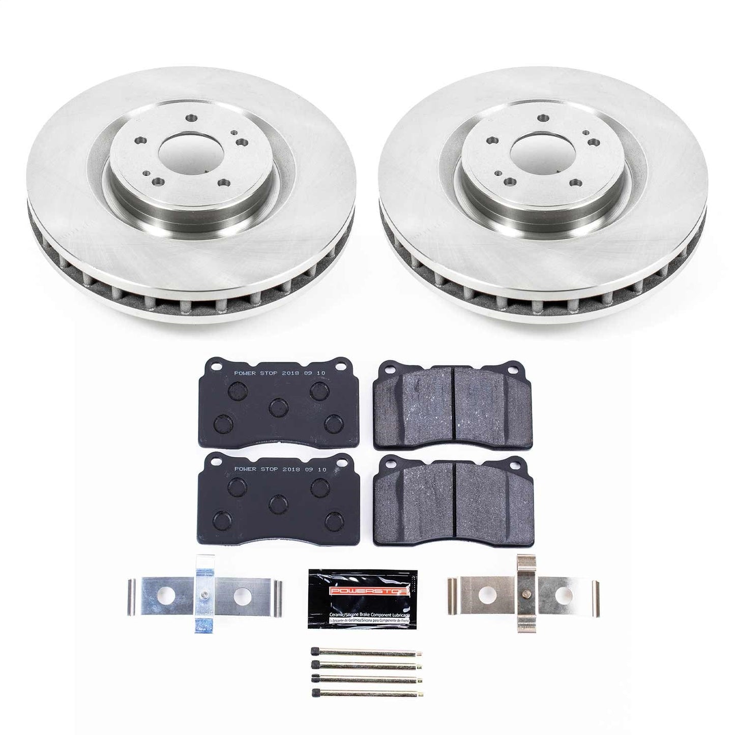 PowerStop 08-15 Mitsubishi Lancer Front Track Day Brake Kit (TDBK4551)