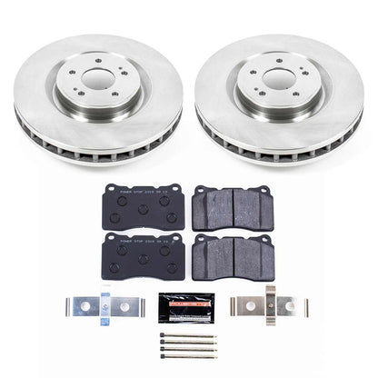 PowerStop 08-15 Mitsubishi Lancer Front Track Day Brake Kit (TDBK4551)