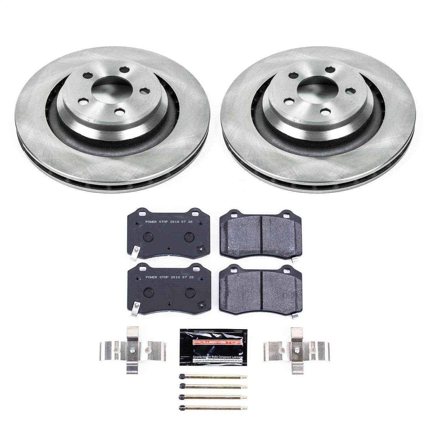 PowerStop 05-10 Chrysler 300 Rear Track Day Brake Kit (TDBK4583)