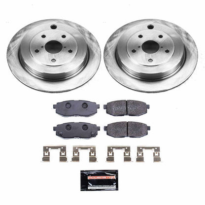 PowerStop 06-07 Subaru B9 Tribeca Rear Track Day Brake Kit (TDBK4645)