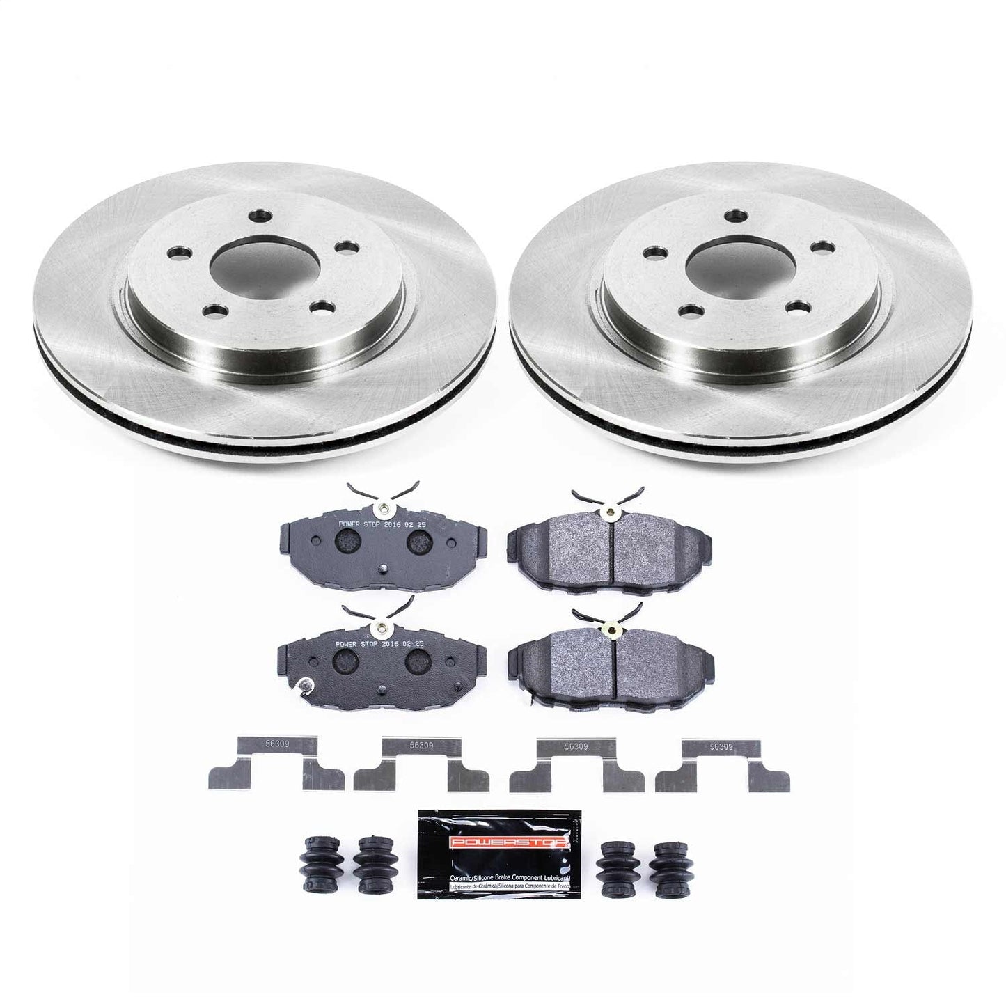 PowerStop 11-14 Ford Mustang Rear Track Day Brake Kit (TDBK4749)