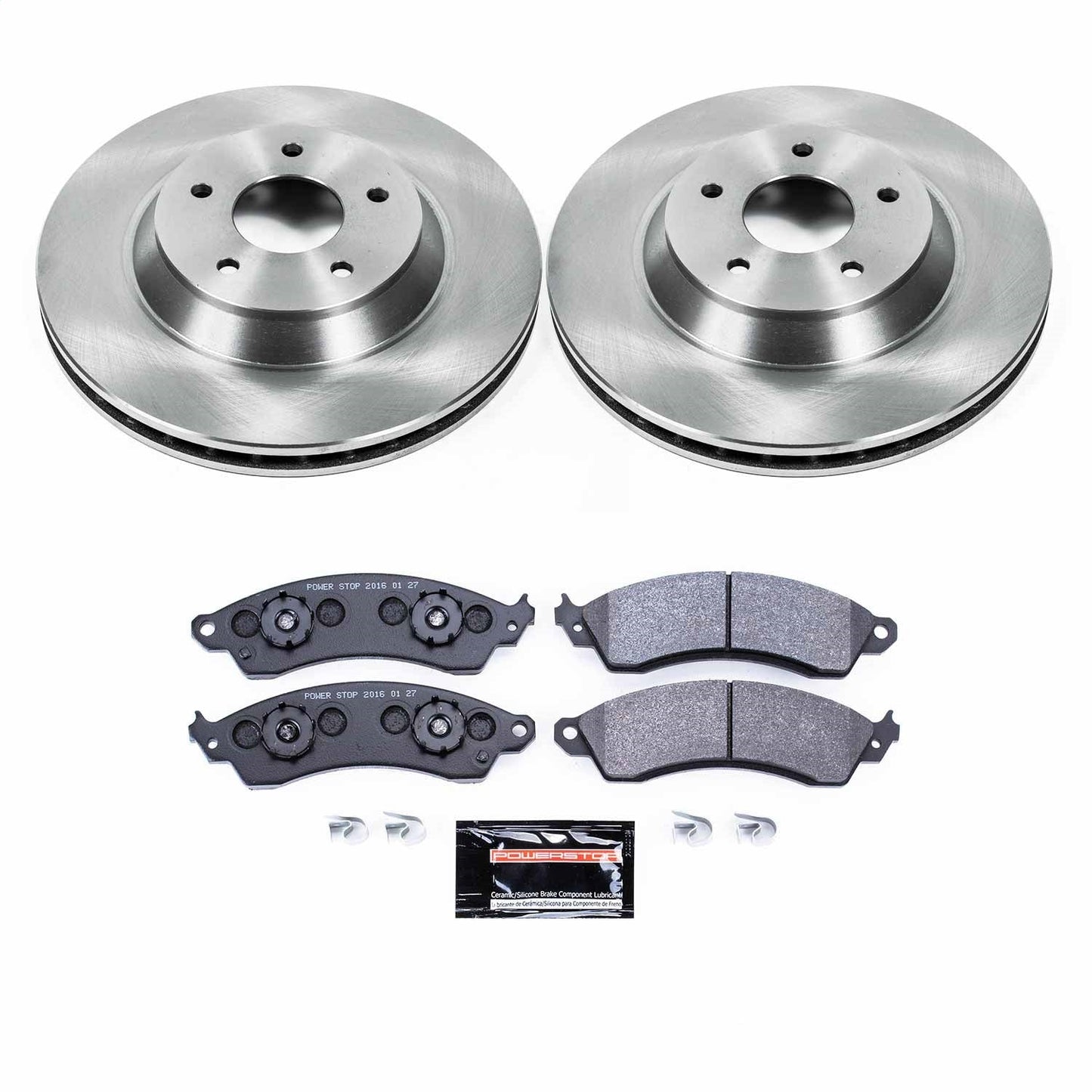 PowerStop 88-96 Chevrolet Corvette Front Track Day Brake Kit (TDBK4913)