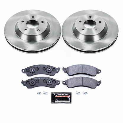 PowerStop 88-96 Chevrolet Corvette Front Track Day Brake Kit (TDBK4913)