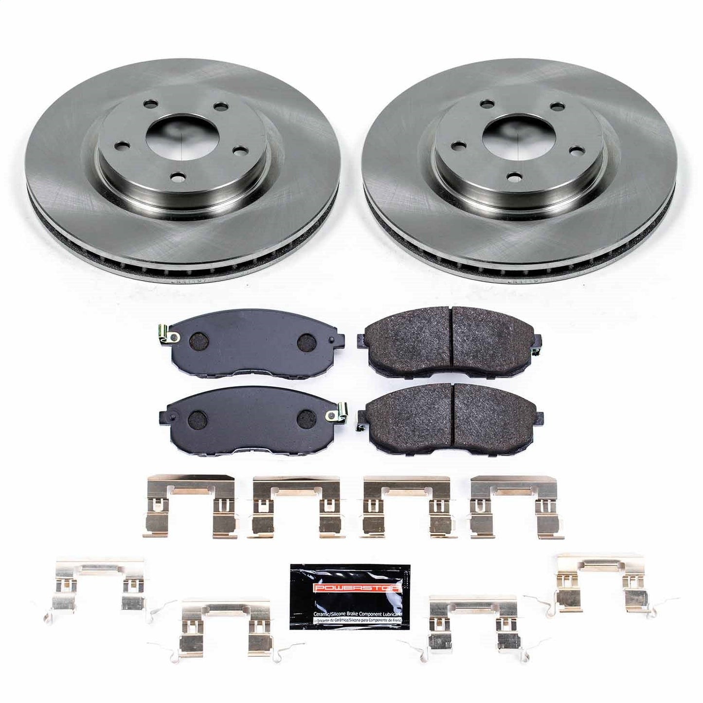 PowerStop 07-12 Nissan Sentra Front Track Day Brake Kit (TDBK5217)