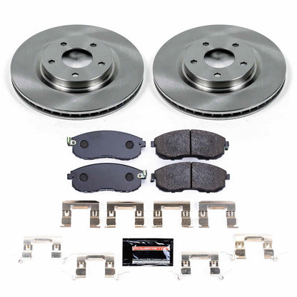 PowerStop 07-12 Nissan Sentra Front Track Day Brake Kit (TDBK5217)