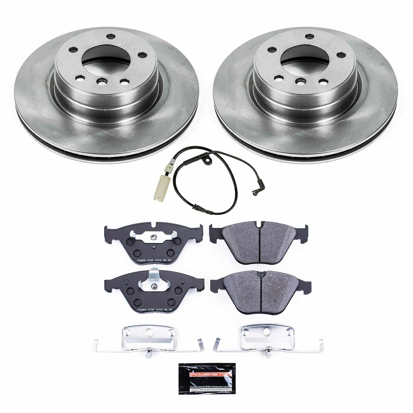 PowerStop 06-07 BMW 525i Front Track Day Brake Kit (TDBK5280)