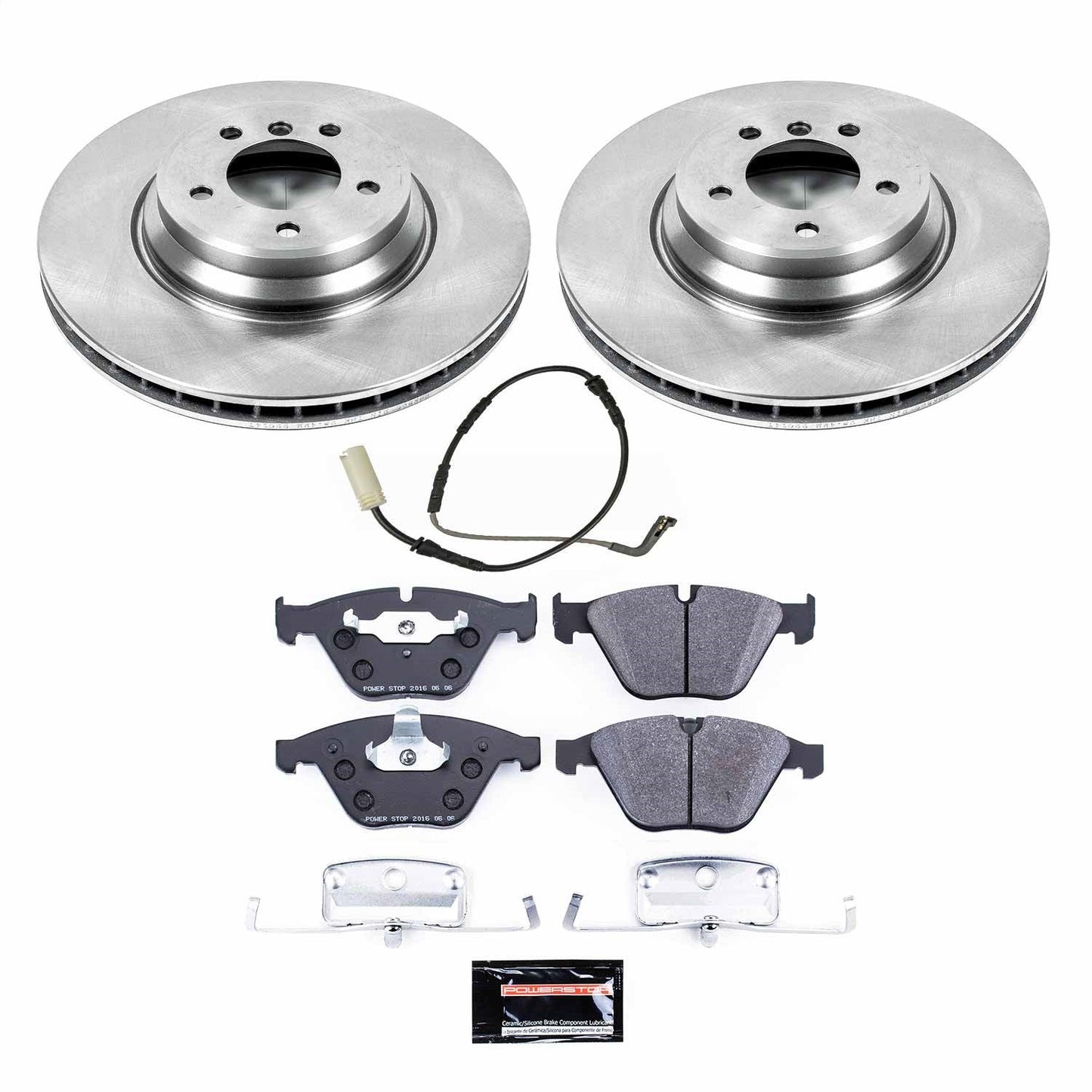 PowerStop 2009 BMW 335d Front Track Day Brake Kit (TDBK5281)