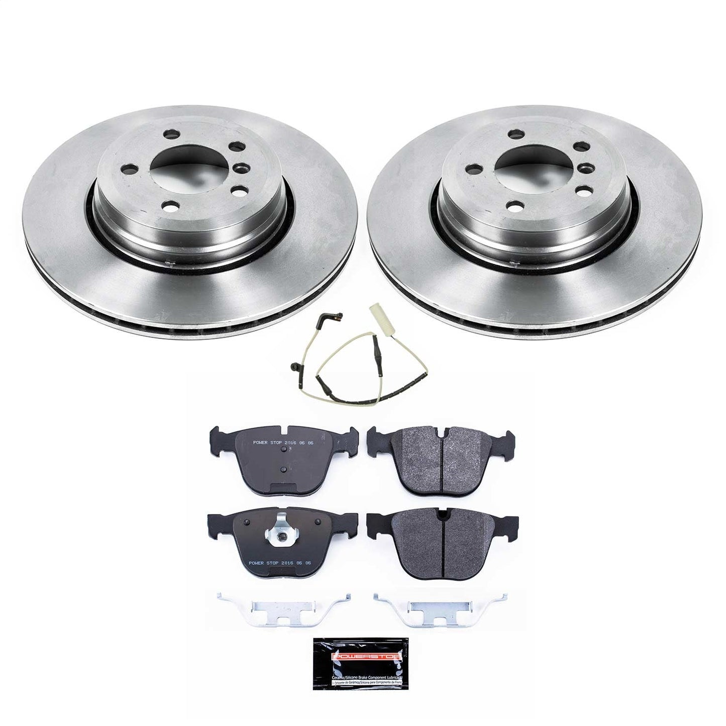 PowerStop 06-08 BMW 750i Rear Track Day Brake Kit (TDBK5283)